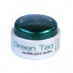čištění pleti Barekol Green Tea osvěžující krém se zeleným čajem