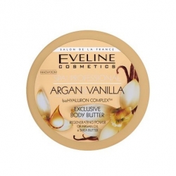 Hydratační tělové krémy Eveline Cosmetics SPA Professional Argan&Vanilla Body Butter