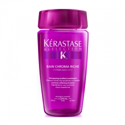 šampony Kérastase Reflection Bain Chroma Riche Luminous Softening Shampoo