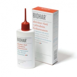 Bezoplachová péče Biohar aktivátor vlasů s přírodním hyaluronanem - velký obrázek