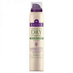 šampony Aussie Miracle Dry Shampoo Aussome Volume