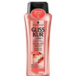 šampony Gliss Kur Ultimate Resist šampon pro slabé a vyčerpané vlasy