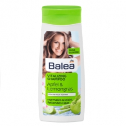 šampony Balea šampon s jablkem a citronovou trávou pro mastné vlasy