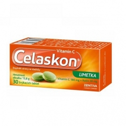 Doplňky stravy Zentiva Celaskon Limetka žvýkací tablety