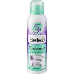 Antiperspiranty, deodoranty Balea Balea Deo Spray Antitranspirant 5in1 Protection