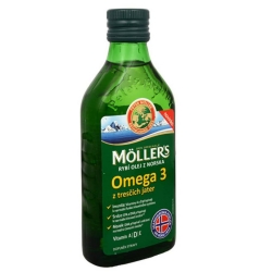 Doplňky stravy Möller's  Omega 3 Natur rybí olej