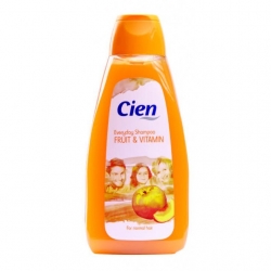 šampony Cien Fruit and Vitamin šampon na každodenní mytí vlasů