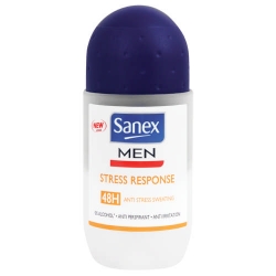 Antiperspiranty, deodoranty Sanex Men Stress Response 48h Anti-Perspirant Roll-On