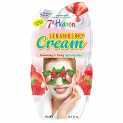 Masky 7th Heaven hydratační maska Strawberry Cream