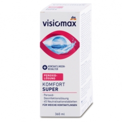 Kontaktní čočky Visiomax peroxidový kombinovaný roztok  na  měkké kontaktní čočky