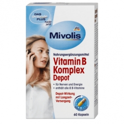 Doplňky stravy Mivolis Vitamin B Komplex Depot