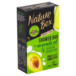 Gely a mýdla Nature Box sprchové mýdlo s avokádovým olejem