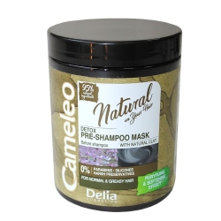 Masky Delia Cosmetics Cameleo Natural před-šamponová péče pro mastné vlasy