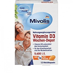 Doplňky stravy Mivolis Kapsle vitamin D