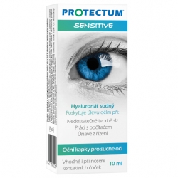 Zatím nezařazené Protectum Sensitive oční kapky pro suché oči (hyaluronát sodný)