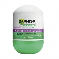 Antiperspiranty, deodoranty Garnier Mineral roll-on antiperspirant Action Control 48h