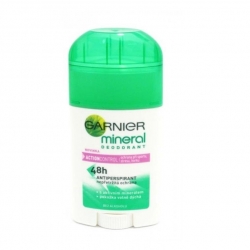 Antiperspiranty, deodoranty Garnier Mineral tuhý antiperspirant Action Control 48h