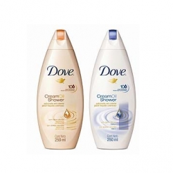 Gely a mýdla Dove Cream Oil sprchový gel