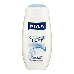 Gely a mýdla Nivea Creme Soft sprchový gel