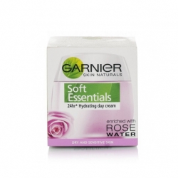 Hydratace Garnier Essentials 24 h hydratační krém s výtažky z růže