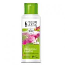 šampony Lavera Repair & Care šampon pro suché a namáhané vlasy