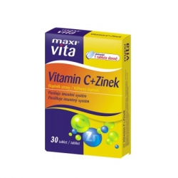Doplňky stravy MaxiVita Vitamin C+Zinek
