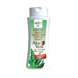Odlíčení Bione Cosmetics odličovací pleťové mléko Aloe Vera