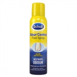 Antiperspiranty, deodoranty Scholl Odour Control Foot Spray