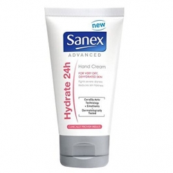 Krémy na ruce Sanex Advanced Hydrate 24h Hand Cream krém na ruce na dehydrovanou pokožku