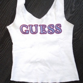 Bílé tílko Guess-xs-s