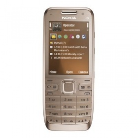 Nokia E52 zlaté barvy