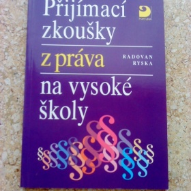 Přijímací zkoušky z práva na vysoké školy - Radovan ryska