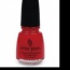 Lak na nehty China Glaze Scarlet, červená barva - foto č. 2