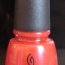 Lak na nehty China Glaze Scarlet, červená barva - foto č. 3