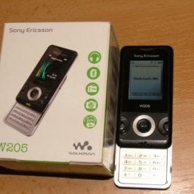 Černošedý Sony Ericsson W205