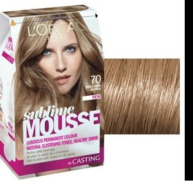 Loreal Sublime mousse 70 na melírované vlasy