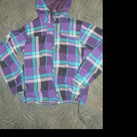 Dámská bunda Horsefeathers Atria Jacket violet check