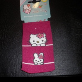 Růžové pouzdro na mobil Hello Kitty Sanrio