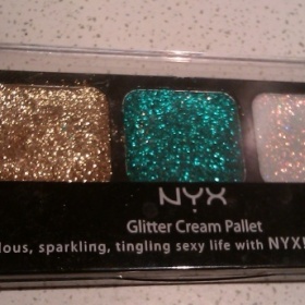 Cream glitter pallet NYX