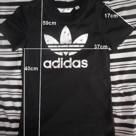 Černé tričko Adidas