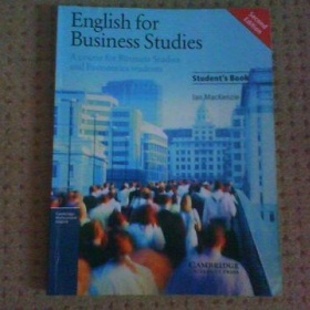 English for Business Studies - Student´s Book, Ian MacKenzie, second edition