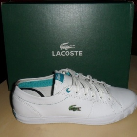 Bílé tenisky Lacoste - foto č. 1