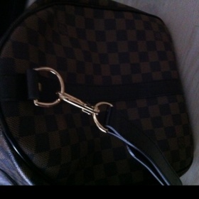 Louis Vuitton Keepall 55, Damier ebene canvas