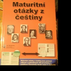 Kniha Maturitní otázky z češtiny