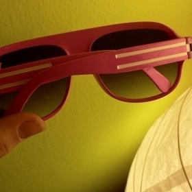 Růžové brýle Neon Pink Sunglasses