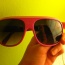 Růžové brýle Neon Pink Sunglasses - foto č. 2