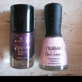 Nubar Pink Lily + Essence Vampire's Love 03 True Love - foto č. 1