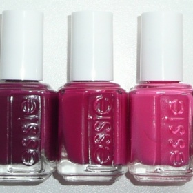 Laky Essie 3x, Bahama mama, Raspberry, Fiesta