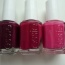 Laky Essie 3x, Bahama mama, Raspberry, Fiesta - foto č. 3