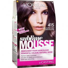 415 jemný  ladový gaštan od sublime mousse a castingu /Loreal/.